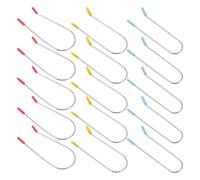CTIRCHIU Pinzas para Rulos de Pelo, Clips de Repuesto para Rodillos Rizadores, Acero Inoxidable, 48 Pcs, para Cabello, Uso en Casa y Viaje, para Mujeres y Niñas Color Color Aleatorio