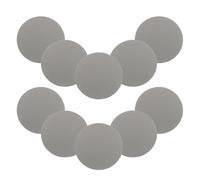 CTIRCHIU Placas Metálicas Adhesivas en Coche para Soporte Magnético de Teléfonos y Tablets 10 Piezas de Hierro Redondas Fácil Montaje y Alta Compatibilidad