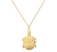 CTIRCHIU Reloj de Bolsillo Vintage de Tortuga Dorada Movimiento de Cuarzo, Reloj Retro de Aleación Metálica para Hombre, Accesorio Clásico Portátil Adecuado para Uso Diario