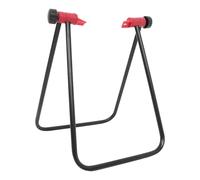 CTIRCHIU Soporte Negro Plegable Suelo para de Hierro Bicicletas | Altura Ajustable, Estructura Independiente para Mantenimiento Mecánico, Apto para Bicicleta y Mountain Bike