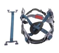 CTIRCHIU Suspensión de Reemplazo para Casco de Seguridad Forro Desmontable de 8 Puntos, Ajuste Perilla de Trinquete, Gestión de Sudor, Duradera para Obras y Construcción