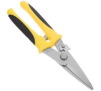 CTIRCHIU Tijeras de Corte para Chapa Metálica Cabeza Recta y Mango Antideslizante, Cortadora de Chapa para Profesionales y Aficionados del Bricolaje