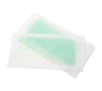 CTIRCHIU Tiras de Cera Depilatoria No Tejidas para Mujer y Hombre, 30 Unidades Verdes, Tamaño Mediano para Depilación Facial y Corporal, Uso en Casa y Salón, Depilación Rápida y Precisa
