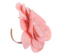 CTIRCHIU Tocado Floral para Mujer Grandes Flores 3d y Perlas, Diadema Ligera y Ajustable para Bodas, Fiestas de Té y Damas de Honor, Accesorio Cabello Elegante y Decorativo