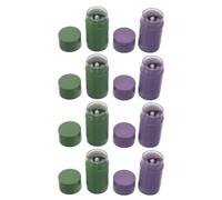 CTIRCHIU Tubos Recargables de Plástico para Desodorante 40g, Envases Vacíos Giratorios para Bálsamo Corporal y Perfume Sólido, Pack 8 Unidades Ideales para Uso en Casa y Viajes