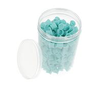 CTIRCHIU Vasos de Pigmento de Silicona para Tatuaje 300 Unidades Tamaño Mediano Color Azul Porta Pigmentos Profesional para Salón y Uso Personal