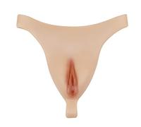 CTKOLYS Bragas De Travestismo Tanga De Silicona para Ocultar Gaff para Cosplay De Drag Queen Transgénero para Hombres,Style4,One Size