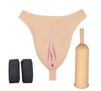CTKOLYS Sissy Men Realista Camel Toe Ocultar Gaff Bragas Cuerda Artificial para Crossdressing Transgénero,Style3,One Size