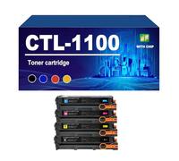 CTL-1100 Cartucho De Tóner Compatible con Las Impresoras para PANTUM CP1100 CM1100ADN CP1100DN CP1100DW CM1100DN CM1100DW Y CM1100ADW. Alto Rendimiento: 3000/2300 Páginas,4 Colors-1 Set