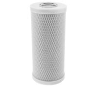 Cto 10 Pulgadas Cartucho de Filtro de Carbón Activado para Agua | Repuesto de Bloque de Carbón, Diseño de Inserción, Mejora Sabor, Pretatamiento Industrial y Hogar