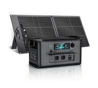 CTOLITY AP1000 Estación de Energía Portátil 1024Wh, Batería LiFeP04 1000 W Incluir Paneles Solares de 100 W, Carga Completa Rápida 1h vía, Generador Solar para Exteriores, Camping, Emergencia