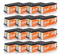 CTOLITY Batería LiFePO4 25V 100Ah, 2560Wh Litio para Camper y Solar | BMS con protección de baja temperatura, Batería Portátil y Ligera para Motor para Curricán,Barco,Off-gird