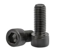Ctongrun-Tornillos de cabeza cilíndrica M1.4 M1.6 M2 M 2.5 M 3 Tornillo Allen Tornillo de cabeza hueca Allen Duradero y resistente(X10mm,M2.5 50pcs)