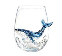 ctopus Glassware, Artisanal Blue Ringed Octopus Glassware for Coastal Home Decor Ocean Lovers (#28)
