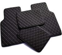 Ctpyoks 4 Piezas Alfombrillas Coche para BMW M5 G90 AB 2024, Impermeables Alfombras Cuero Todas Las Estaciones Delanteras Y Traseras Interiores(LHD),A/All-Black
