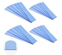 CTRICALVER Pad Termico, 120 x 20 x 1mm Silicona Thermal Pad, Performance Termalpads Reutilizable, con una conductividad térmica de 6 W/MK, para SSD CPU GPU LED IC Chipset Cooling (Azul, 20PCS)