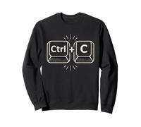 Ctrl+C Copiar Comando Nerd Humor Arte Sudadera