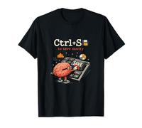 Ctrl+S para Salvar el Teclado Cerebral de Ciencia de Datos de la Cordura Camiseta