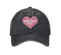 CTRLTSXUS Backstreet Boys BSB Logo con corazón de Gorras de béisbol Banda desgastada Gastada Snapback Sombrero Snapback Hombres Mujeres Outdoor All Season Ajustable