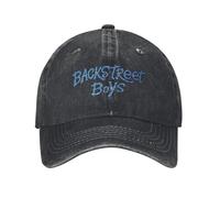 CTRLTSXUS Backstreet Boys BSB Logo Logo Vaquero Gorra de béisbol Banda Vintage desgastada Lavado Gorra Snapback Hombres Mujeres Sombreros no Estructurados al Aire Libre