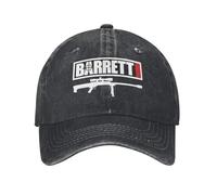 CTRLTSXUS Barrett, M98A1 Sniper Demin Gorra Duradera para Todas Las Estaciones Gorra de béisbol de Mujer