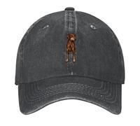 CTRLTSXUS Chocolate | Doberman Rojo | Oído | Dibujo Animado Adorable de Dibujos Animados con Gorras de béisbol Gorras de béisbol en Oferta Gorra de Pesca Chico Femenina