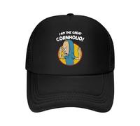 CTRLTSXUS Cornholio - Dibujo Animado, clásico Personaje de MTV para Aficionados a la animación de los 90 con Gorra de béisbol de Malla