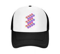 CTRLTSXUS Diseño del Logo de Hex y PulseChain PLS Gorra de béisbol Pulse Sombrero Personalizado Salida de Playa Hombre Mujer