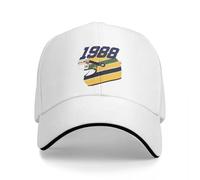 CTRLTSXUS F1 Car Racing Casco Senna Vintage Sombreros de Padre Color Puro Gorra de Mujer Sombrero Parevientos Sombrero de Béisbol Visera