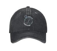CTRLTSXUS Geocache, no Estoy perdido, I'm, Compass Design, Outdoor Adventure Demin Trucker Hat Durable for All Seasons Men's Baseball Gorra de béisbol