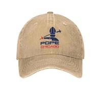 CTRLTSXUS Gorra de béisbol Lavada Da Pope Leo XIV Béisbol Pope Leo XIV Papa Chicago Summer Trucker Gorra para Gimnasio Unisex Sun Snapback Cap