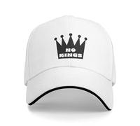 CTRLTSXUS Gorra de béisbol no Kings Blk Large Sun, Gorra de Camionero Estilo Spring Street para Hombres, Tenis para Patines Femeninos Gorras de béisbol