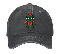 CTRLTSXUS Gorra de béisbol UF Tokyodachi Gorra táctica Militar Mona Bolso Negro de Playa para Hombres Gorras de Mujer