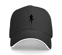 CTRLTSXUS Jethro Tull Silueta Gorra de béisbol Sombrero de cumpleaños Té de cumpleaños Sombrero de diseñador Hombre Mujer