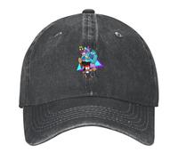 CTRLTSXUS K.O., RAD y Enid Gorra de béisbol Gorra de Pesca Gorra de Golf Gorra Divertida Anime Ropa de Golf Femenina Ropa Masculina