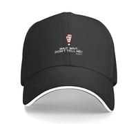 CTRLTSXUS NPR Espera Espera No me digas Logo Icono de Gorra de béisbol Premium con Gorra de Sol Sombrero de botón Sombrero de Mujer para The Sun