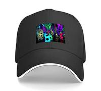 CTRLTSXUS Yayoi Kusama - Gorra de béisbol Clara y Colorida Gorra de béisbol para Hombres Negros Ropa Vintage de Golf para Hombres