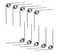 Ctyjia 10 Piezas Muelles de Torsión, Resorte en Forma de V, 0.7 x 6 Vueltas x 90° Resortes de Tijeras de Jardín, Diámetro Exterior 4,5 mm, para Proyectos de Reparación
