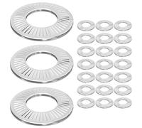 Ctyjia 25 Piezas Arandela de Resorte Cónico de Acero Inoxidable, Arandela de Seguridad M5 Bloqueo Plano Arandelas, Arandelas para Tornillos, Pernos