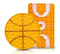 Cuackamily 2 Piezas Pop Bubble Fidget Toys Set, Juego Sensorial Pop Fidget Toys, Juguetes Antiestres Bubble Fidget Aliviar la ansiedad Juguetes Niños, Regalos Cumpleaños Fiestas para Adultos y Niños