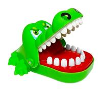 Cuackamily Cocodrilo Juguete, Classic Boca Dentista Bite Finger Familia Juego, Mord au Hasard Les Doigts Jeu Amusant Jouet pour Jeu Familial Jeu de Fête, Cadeau pour Enfant Adultos