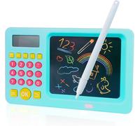 Cuackamily Tableta De Escritura LCD Tableta De Dibujo Colorido, Juguetes Dibujo Infantil con Mágica, Juguete Borrables Y Reutilizables, para Niñas Niños Electrónicos Regalo De Cumpleaños Navida
