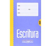 Cuaderno Aprendizaje LAMELA Escritura Nº18 Cuadrovía 3 mm.