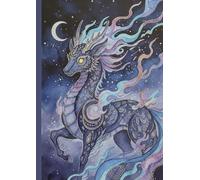 cuaderno 1 linea: Animales fantasticos (Reino Fantasticos)