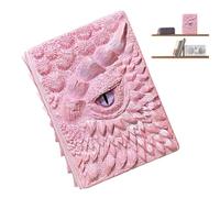 Cuaderno 3D Dragon Eye - Diario de Escritura En relieve, Cuaderno de Bocetos Decorativo Resina En relieve, Tapa dura UÚnico Diario Gótico Bloc de notas | Fantasy Art Ornament Craft Para Escribir