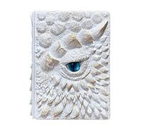 Cuaderno 3D Dragon Eye - Grabado En Resina De 7 Pulgadas, Diario De Escritura En Relieve, Bloc De Notas De Viaje De Tapa Dura | Regalo Para Amantes Del Dragón, Decorativo De Fantasía, Colección