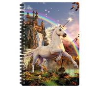 Cuaderno 3D LiveLife - Unicornio Estrella Vespertina de Deluxebase. Cuaderno lenticular de unicornio 3D de 80 p ginas rayadas. 21,5 x 14 cm. Mate