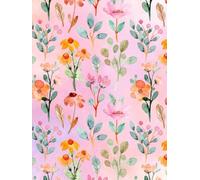 Cuaderno a color , con hojas de puntos, rayas, cuadros y en blanco: con hojas para escritura en diferentes formatos, hojas a color con pequeñas ilustraciones en sus esquinas