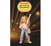 Cuaderno a4: Aquí escribe una mente poderosa. Para niñas intrépidas que confían en sí mismas (Aquí escribe una mente creativa)