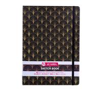 Cuaderno A4 - ARTCREATION - 80 páginas - Cubierta Art Déco - Para artistas y dibujantes - Mixto